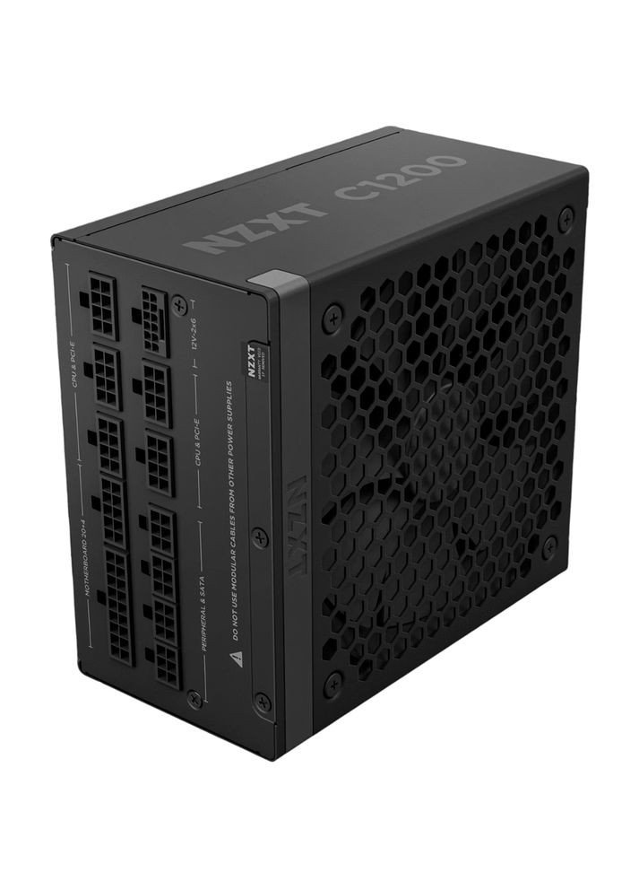 Блок живлення Gold ATX 3.1 1200 W Black (PA-2G2BB-EU) NZXT (322538701)