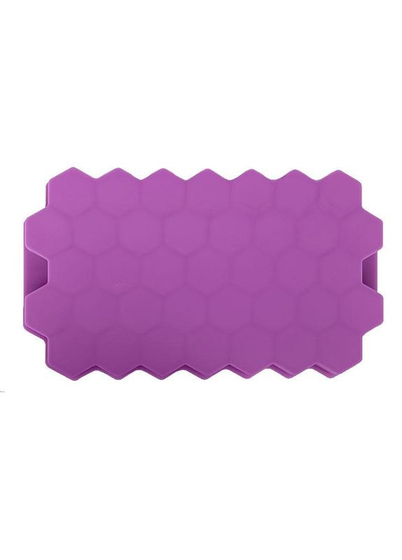 Форма для льда Соты Purple силиконовая емкость 11шт Cumenss (352011201)