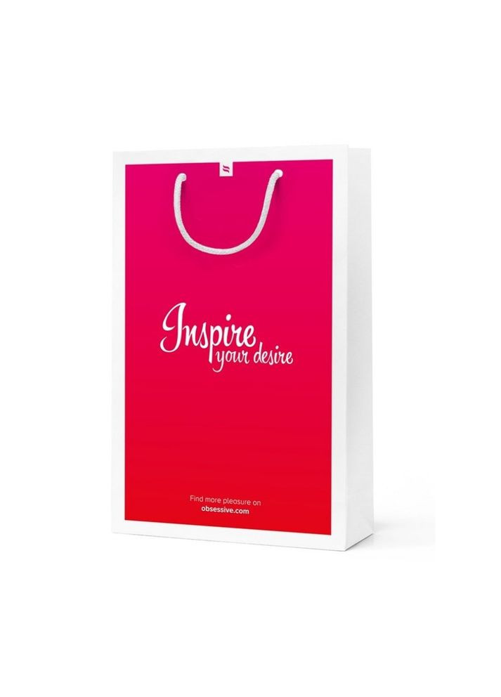 Боді тілесний Nudelia з рожевим оздобленням, Obsessive (332052933)