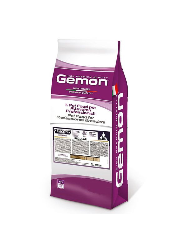 Regular - Сухий корм для дорослих собак всіх порід з куркою і рисом - 20 кг Gemon (327070784)
