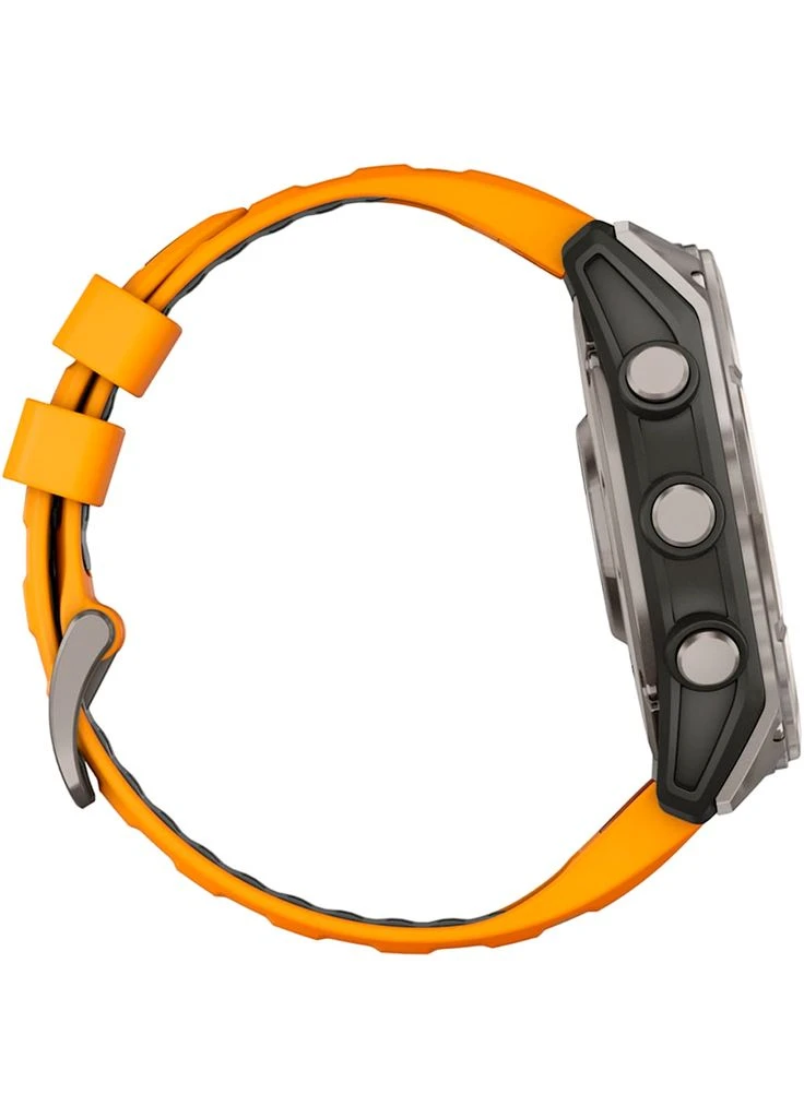 Смарт-годинник Fenix 8 AMOLED Sapphire 51mm Titanium with Spark Orange/Graphite Silicone Band (010-02905-10) [115048] Garmin (400987360)