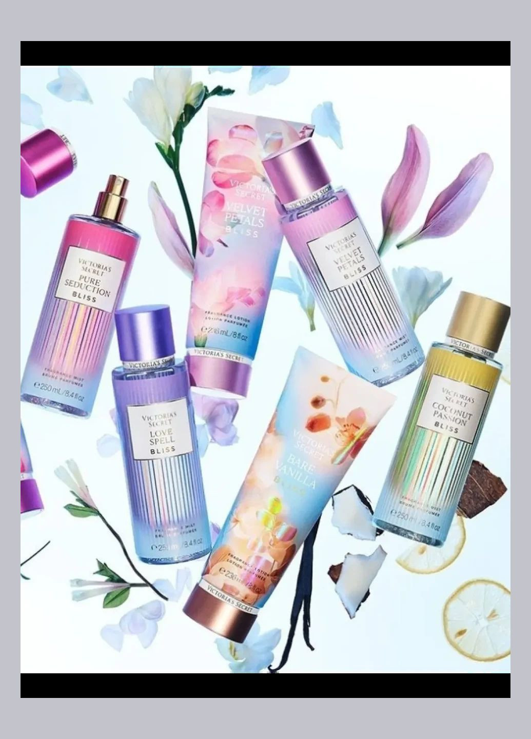 Парфюмированный спрей для тела Velvet Petals Bliss 250 мл Victoria's Secret (333929420)