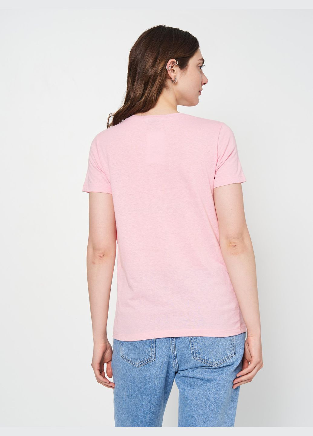Розовая футболка,розовый, Envii