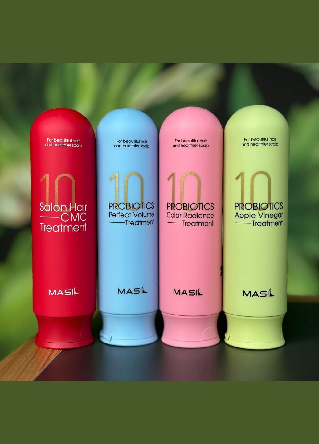 Бальзам для объема волос с пробиотиками 10 Probiotics Perfect Volume Treatment, 300мл MASIL (362099865)