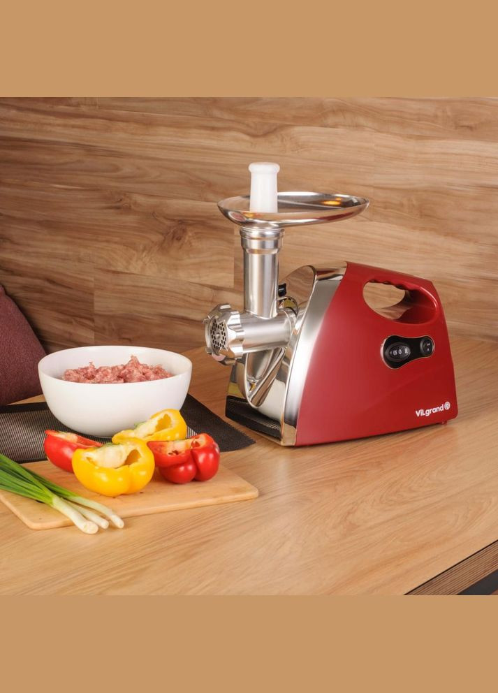 Електром'ясорубка V203-BRMG Red Vilgrand (314927266)