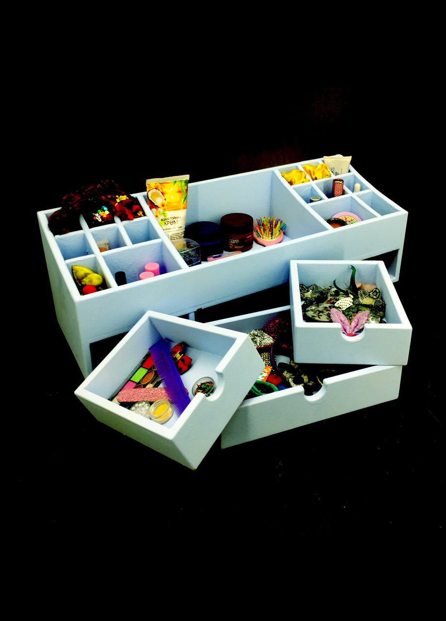 Органайзер для косметики з дерева Терезія ірис (ОДК-008052) No Brand (328078396)