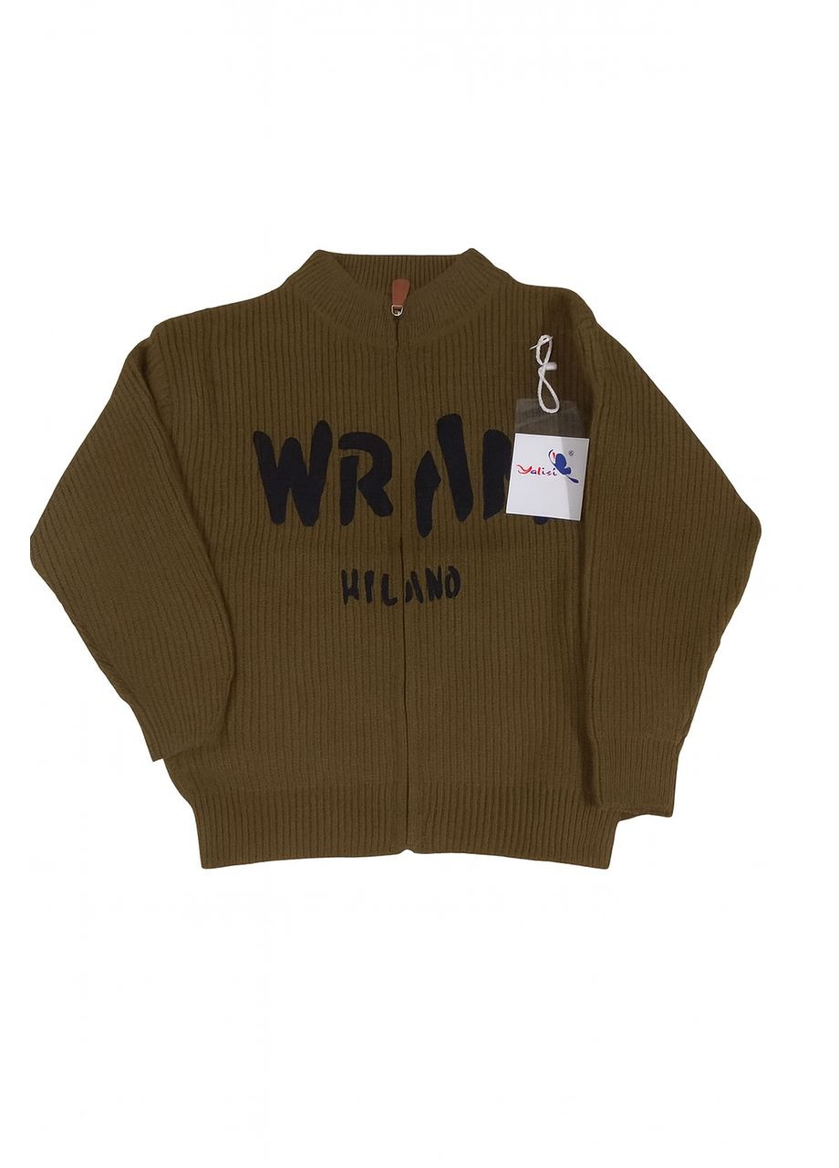 Кофта дитяча для хлопчика, в’язана, коричнева (753) Yalisi (369971006)