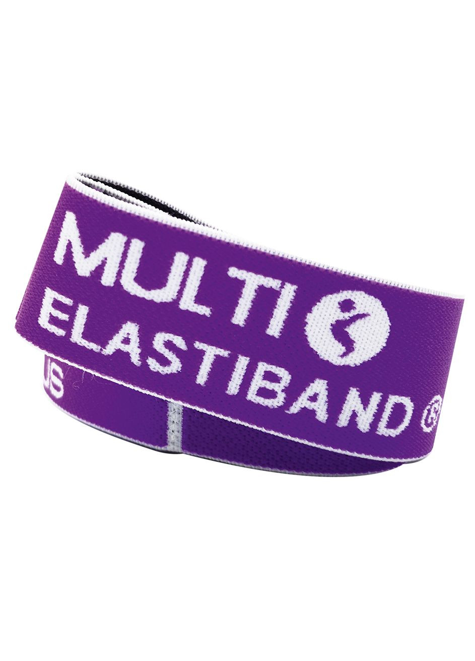 Эспандер для фитнеса фиолетовый, 15кг + QR код (SLTS-0033) Sveltus multi elastiband (293851335)