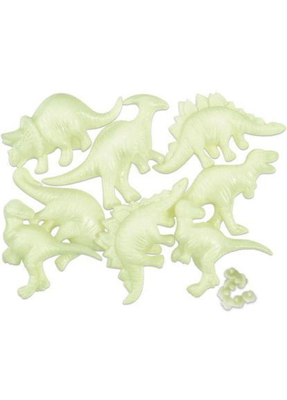 Набір 3D-наклейок, що світяться, Динозаври 8 шт (00-05426) 4M (323106840)
