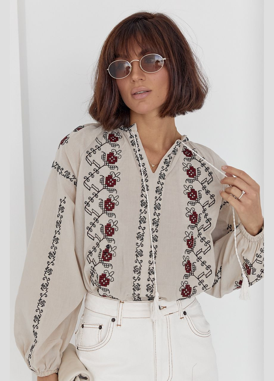 Бежевая рубашка ESQ