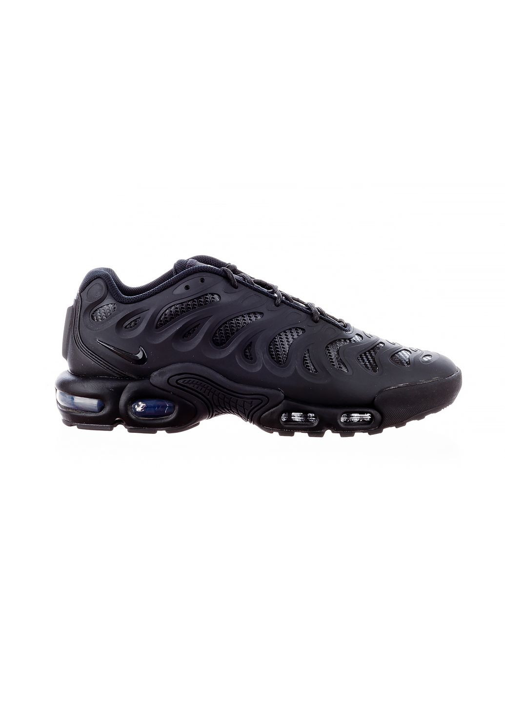 Чорні Осінні кросівки чоловічі air max plus drift "triple black" (hf0785-001) Nike