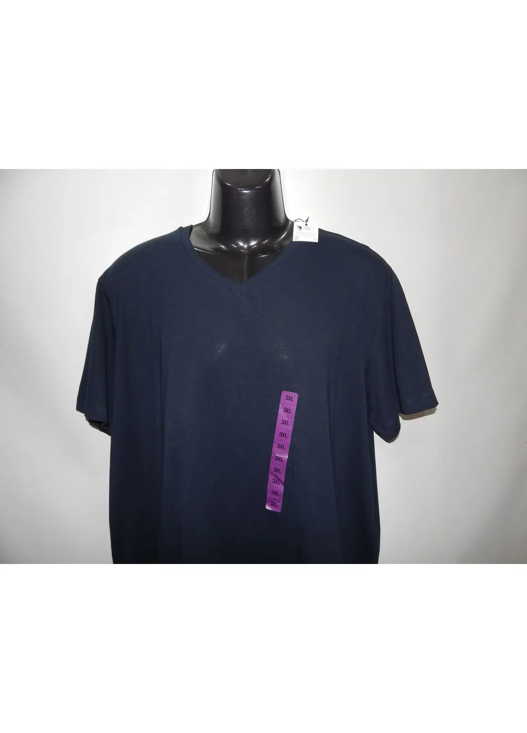 Синяя мужская футболка regular р. 56-58 (3xl) 003фм (только в указанном размере, только 1 шт.) No Brand