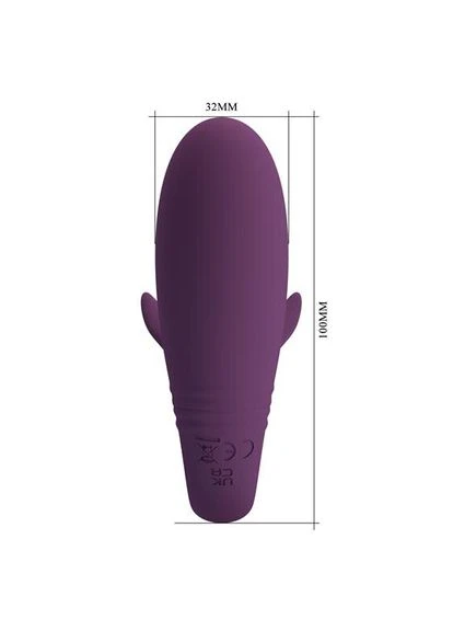 Вібратор - Pretty Love Jayleen Stimulator Dark Purple (App) LyBaile (397293952)