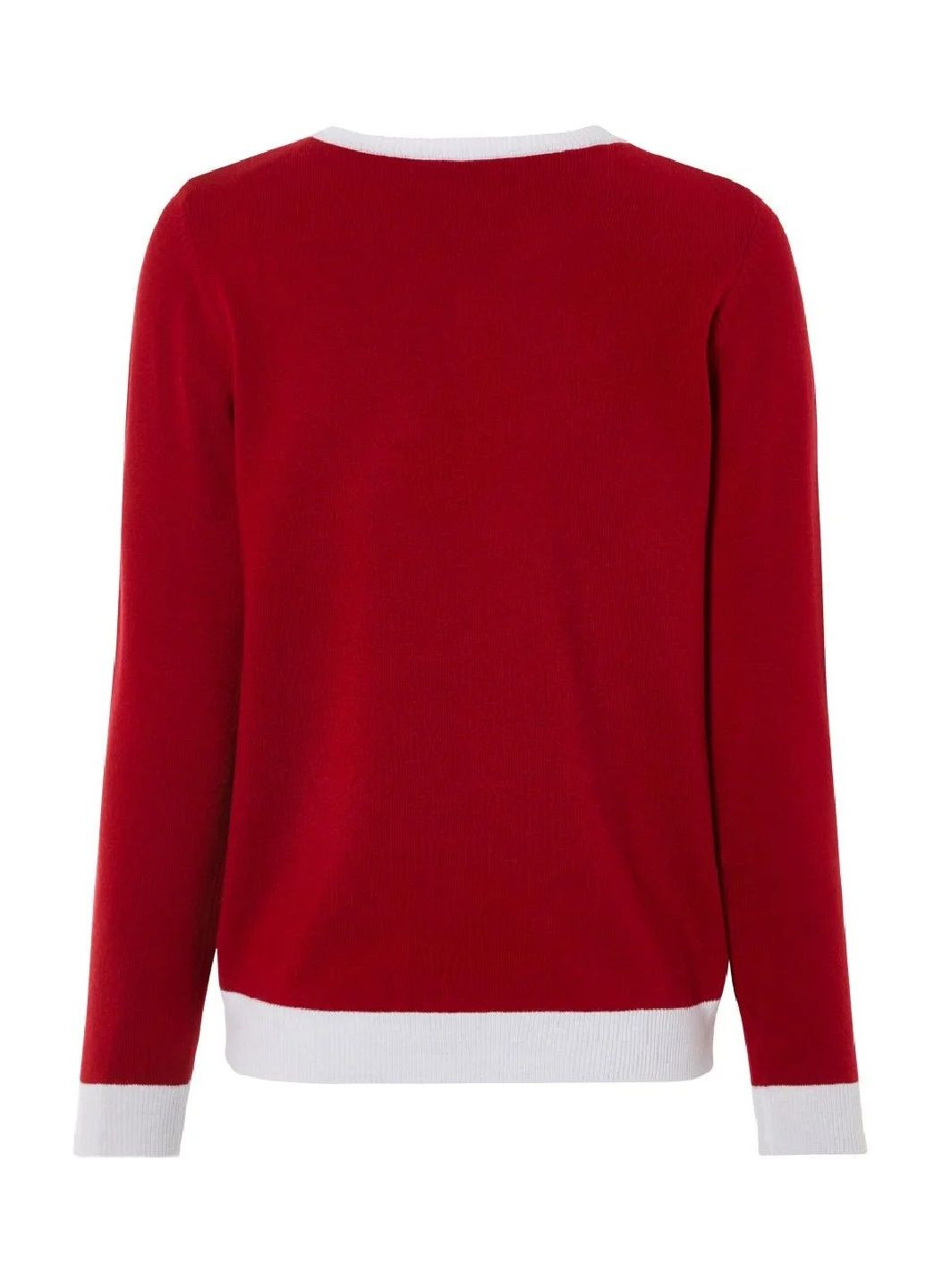 Червоний зимовий светр джемпер Esmara