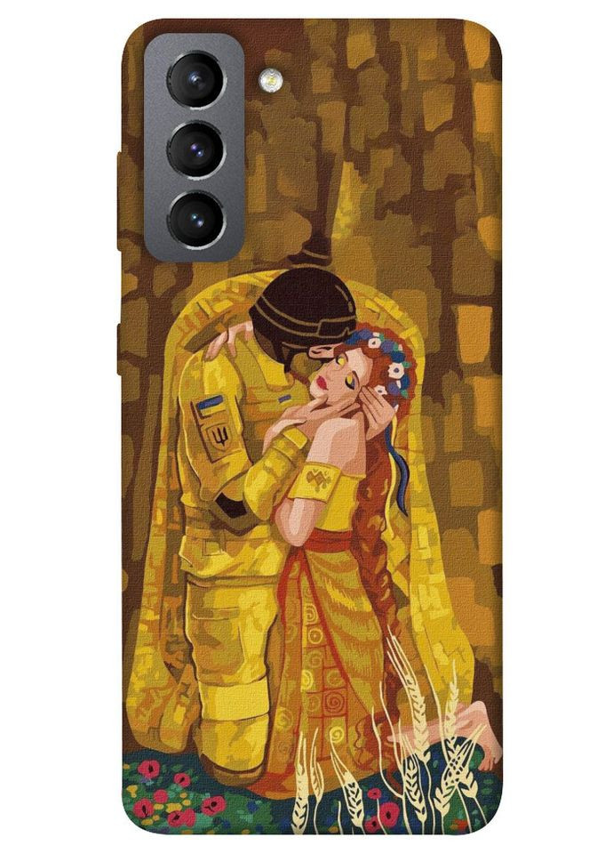 Чехол с принтом для Samsung Galaxy S21 FE / на самсунг галакси с21 фе украинский принт No Brand (339873891)