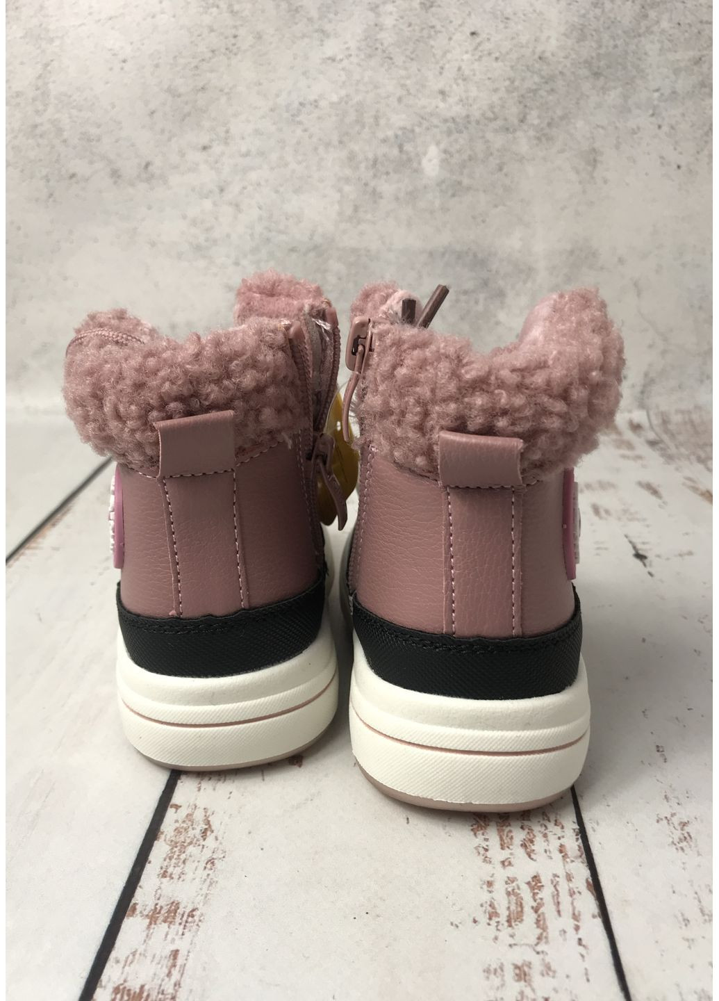 Черевики зимові дитячі на дівчинку Рожевий (1044) Clibee (354822833)