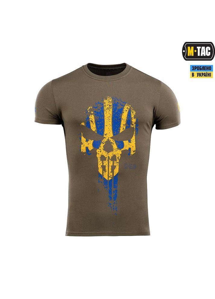 Футболка "Мститель" Olive/Yellow/Blue Размер M-TAC (328924582)