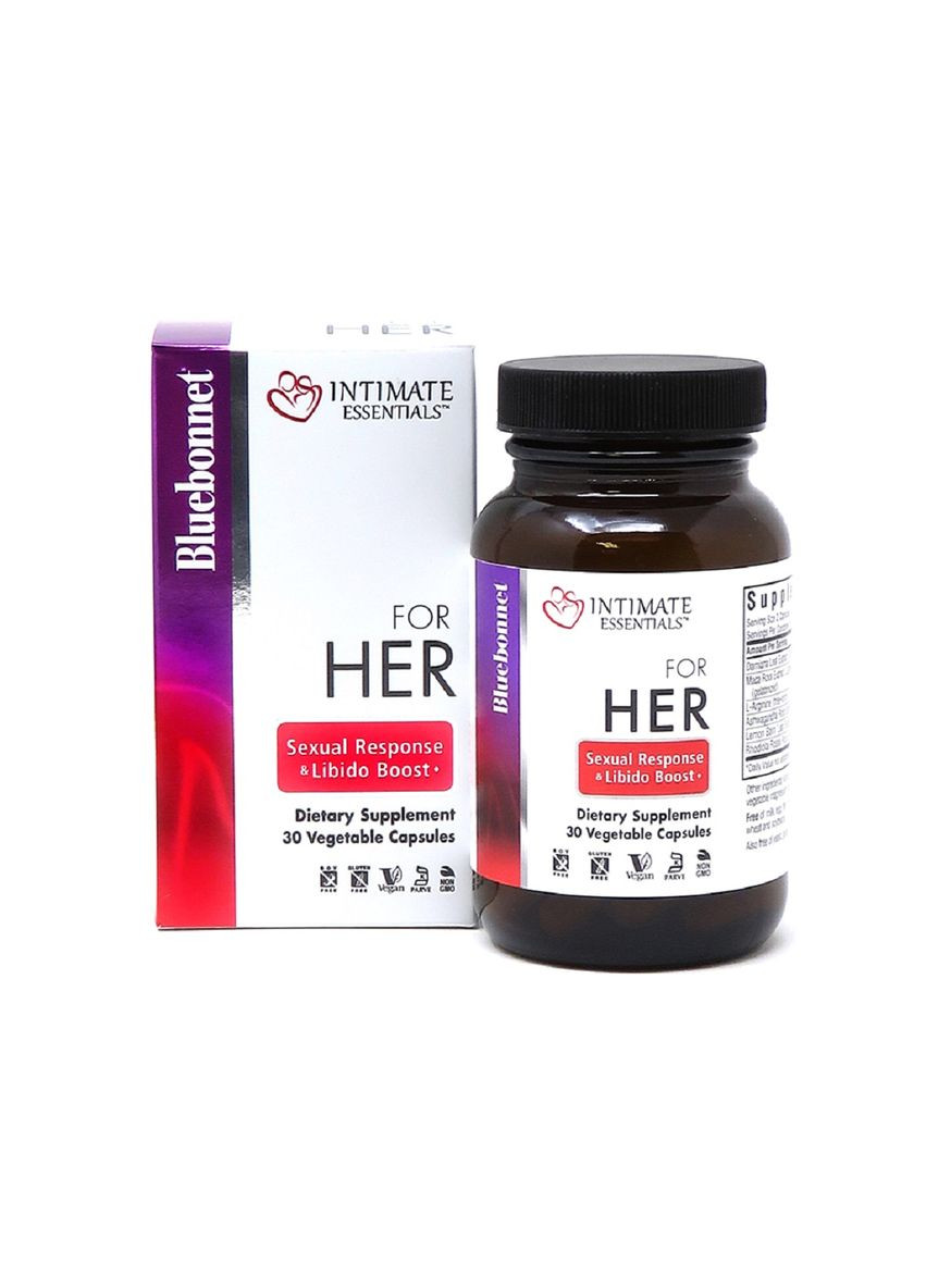 Комплекс Для Неї, Intimate Essentials For Her Sexual Response And Libido Boost,, 30 капсул Bluebonnet Nutrition (326054670)