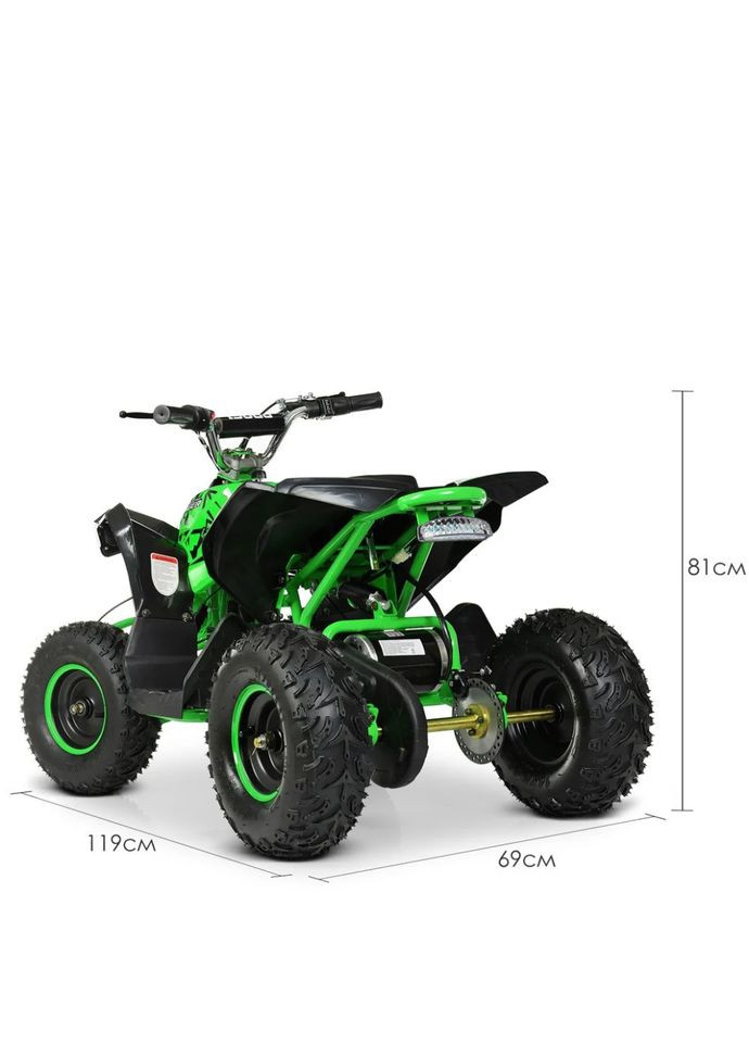 Детский электромобиль Квадроцикл HB-EATV1000Q-5ST V2 Зеленый Bambi (335355136)
