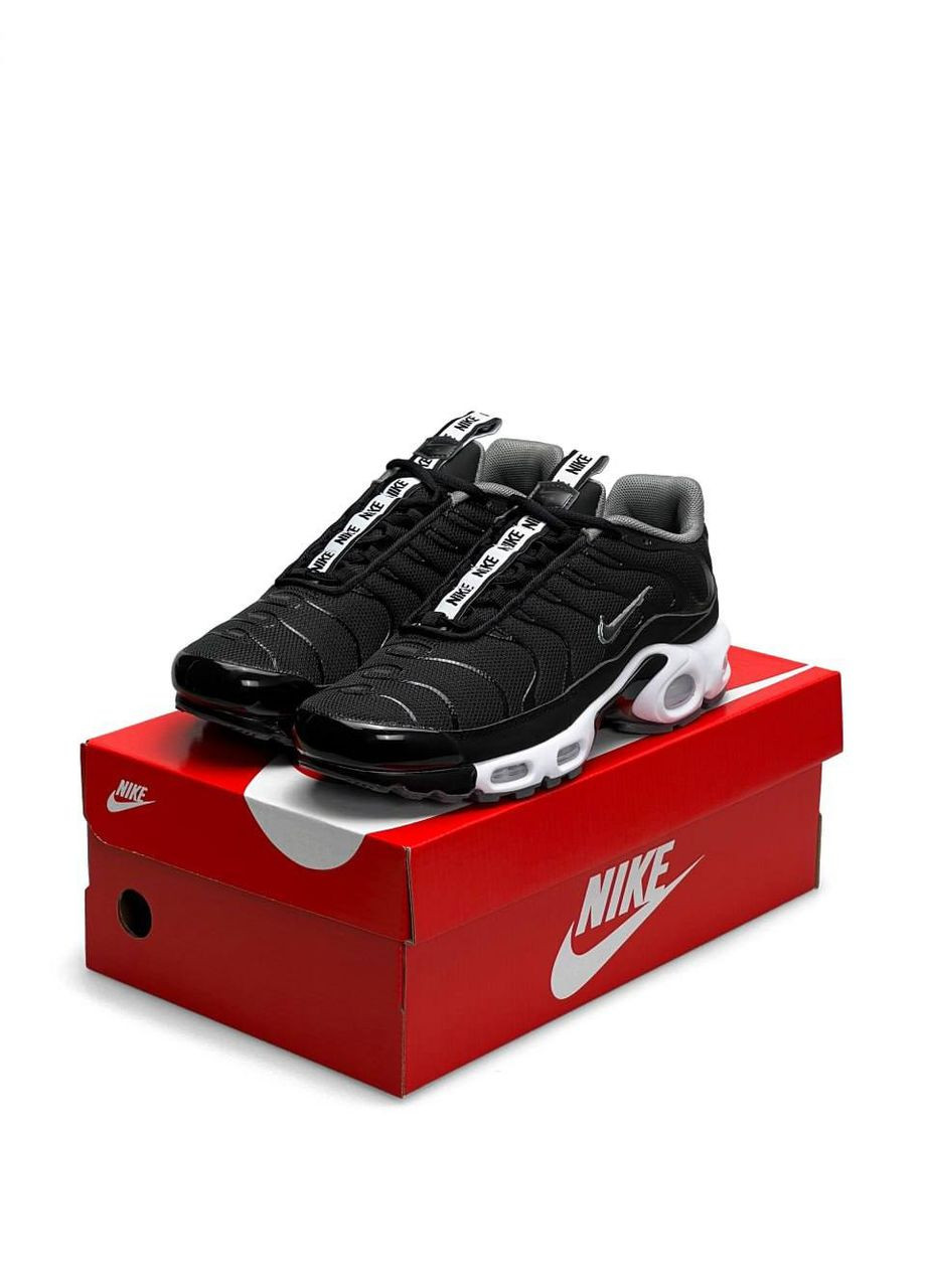 Черные кроссовки мужские, вьетнам Nike Air Max TN Plus Black White