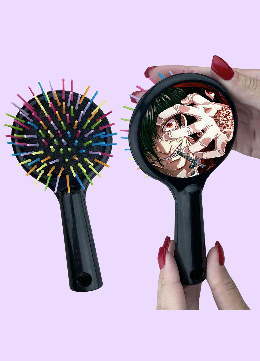 Расческа для волос Аниме Хеллсинг #0004 черный No Brand (315045245)