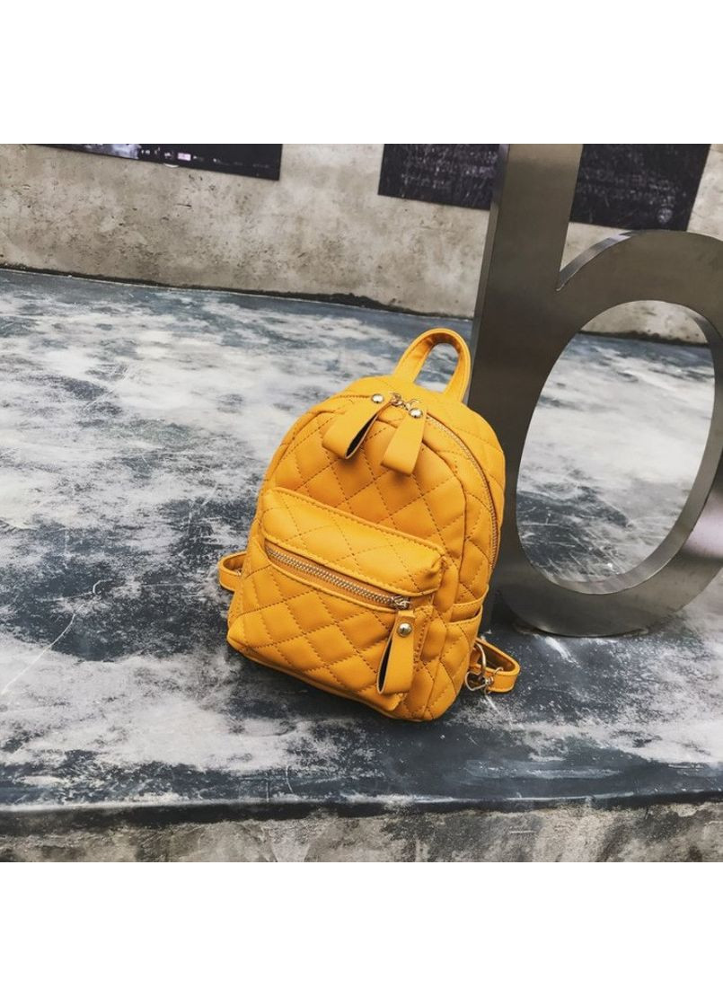 Маленький женский стеганый рюкзак из искусственной кожи городской для повседневного использования сумка ProDobro (363222535)