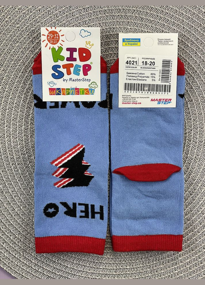 Блакитні шкарпетки дитячі Kidstep демісезон (329950582)