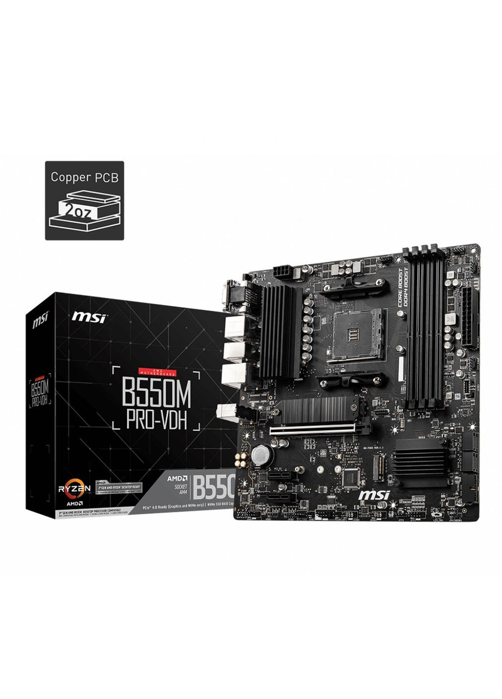 Материнська плата B550M PRO-VDH Socket AM4 MSI (318326154)