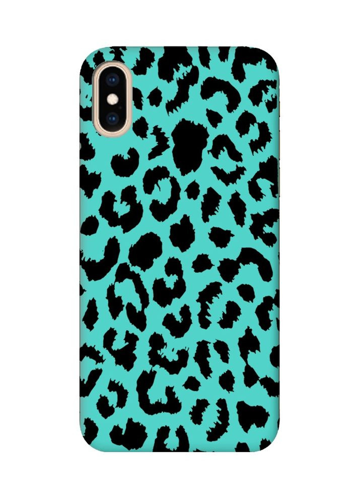 Матовый чехол на iPhone XS MAX:: Леопардовый принт (принт 374) Creative (355395866)