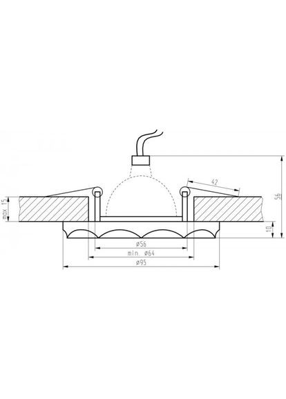 Точечный светильник SS-12 (2230613) Candellux (361313389)