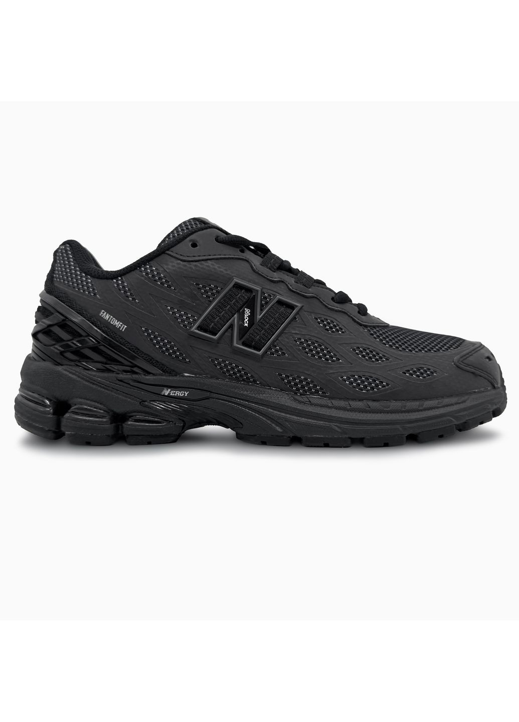 КРОСІВКИ ЖІНОЧІ NEW BALANCE 1906R FANTOMFIT BLACK НЬЮ БЕЛАНС 1906R No Brand чорні демісезони (367166951)