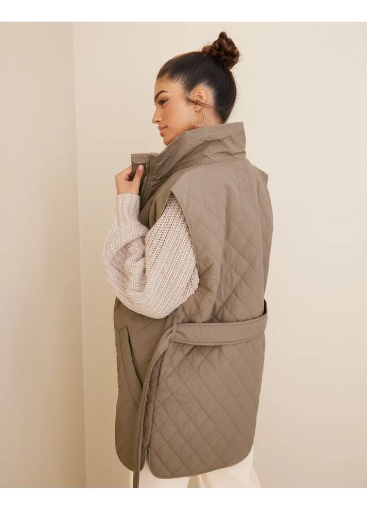 Базовая жилетка безрукавка стеганая демисезонная Object (361009502)