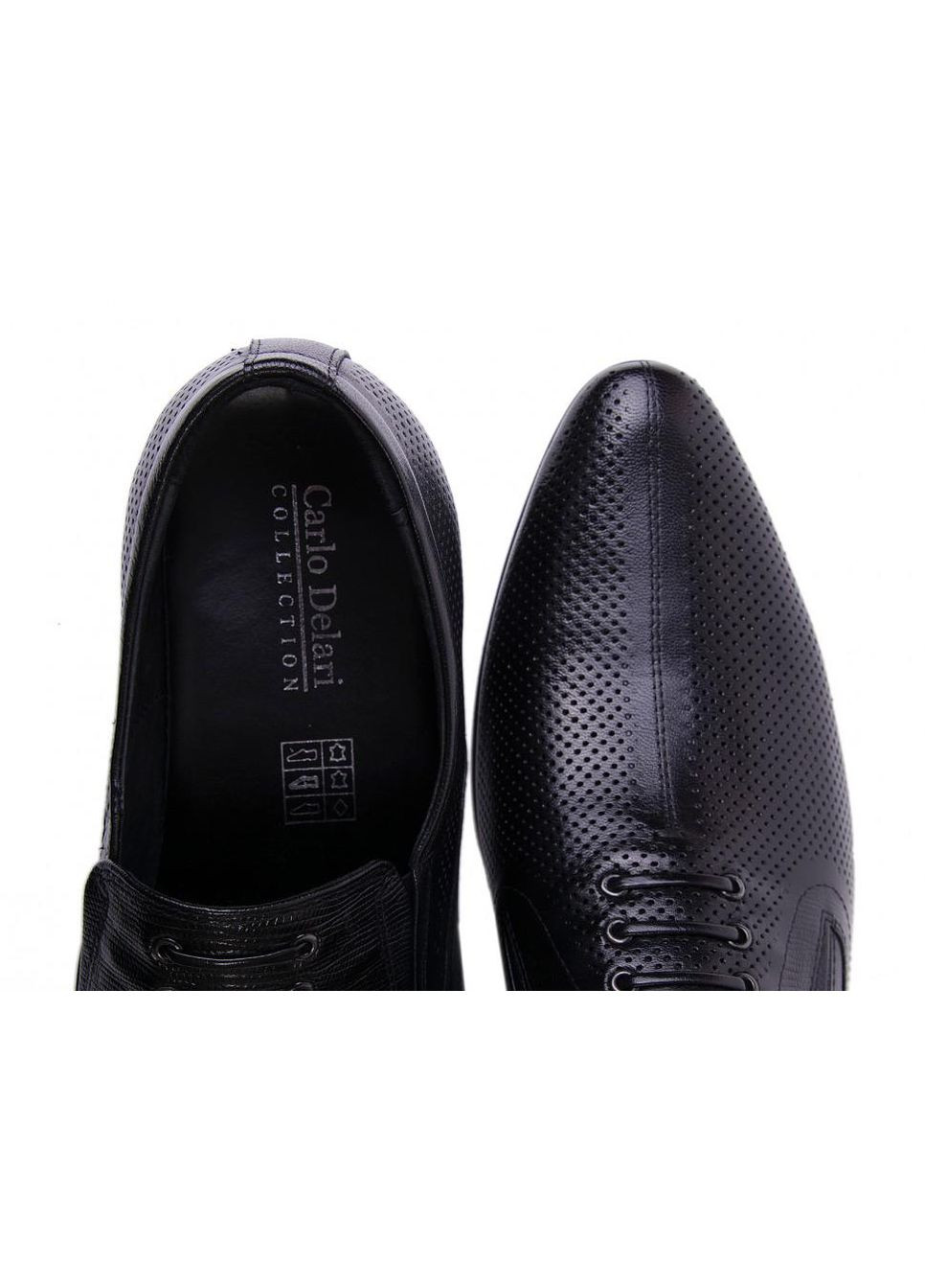 Туфлі 7142117 41 колір чорний Carlo Delari (290708242)