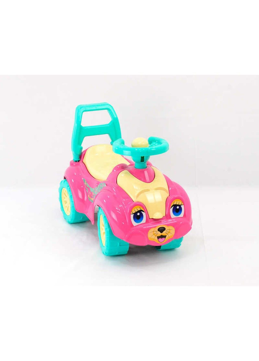 Бебі машина "Кішечка" 0823 (3) колір малиновий, / ЦІНА ЗА 1 ШТ / "" Technok Toys (312005846)