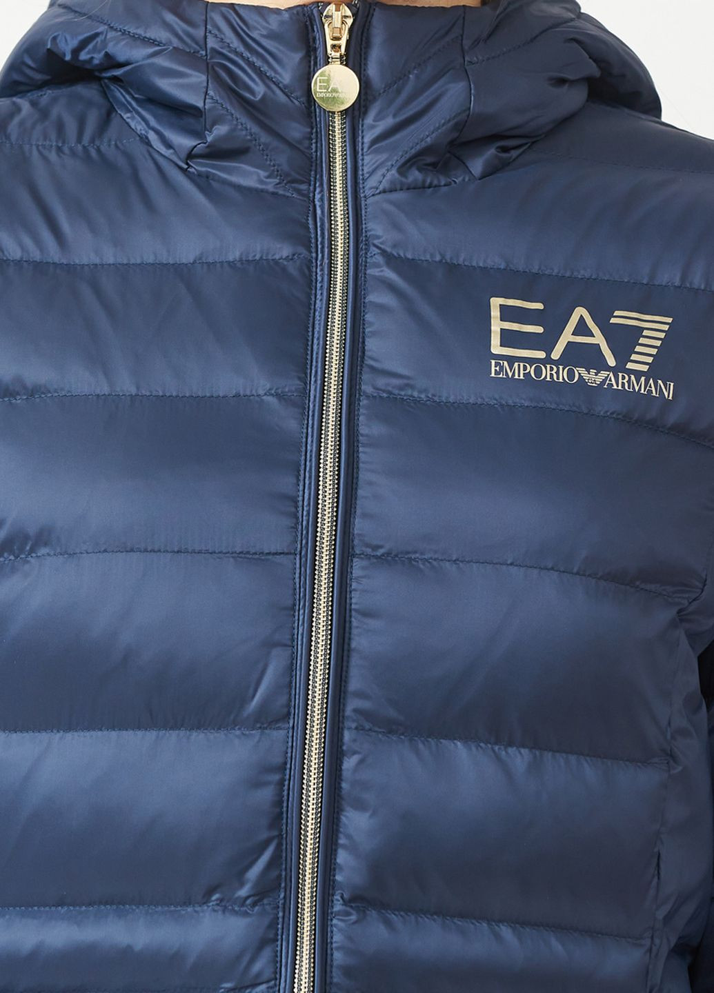 Синя демісезонна куртка Emporio Armani