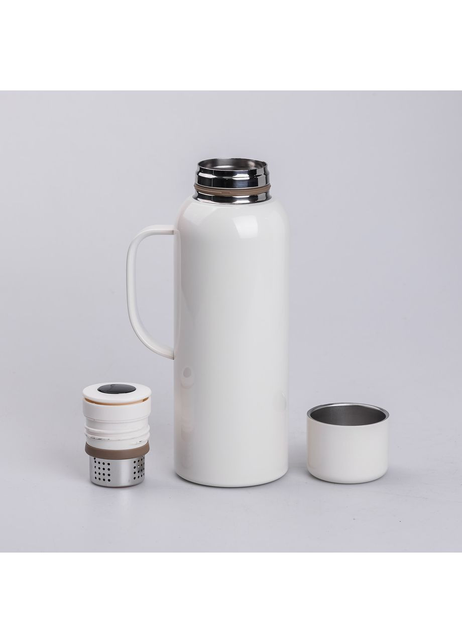 Термос Vacuum з датчиком температури на 820 мл білий HP-14-55W Jooki (358705783)