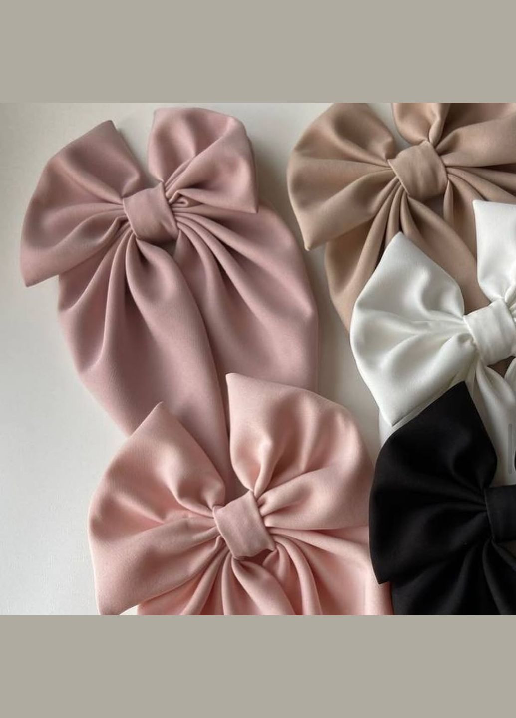 Бант большой креп заколка Cleopatra 555-33 (330775116)