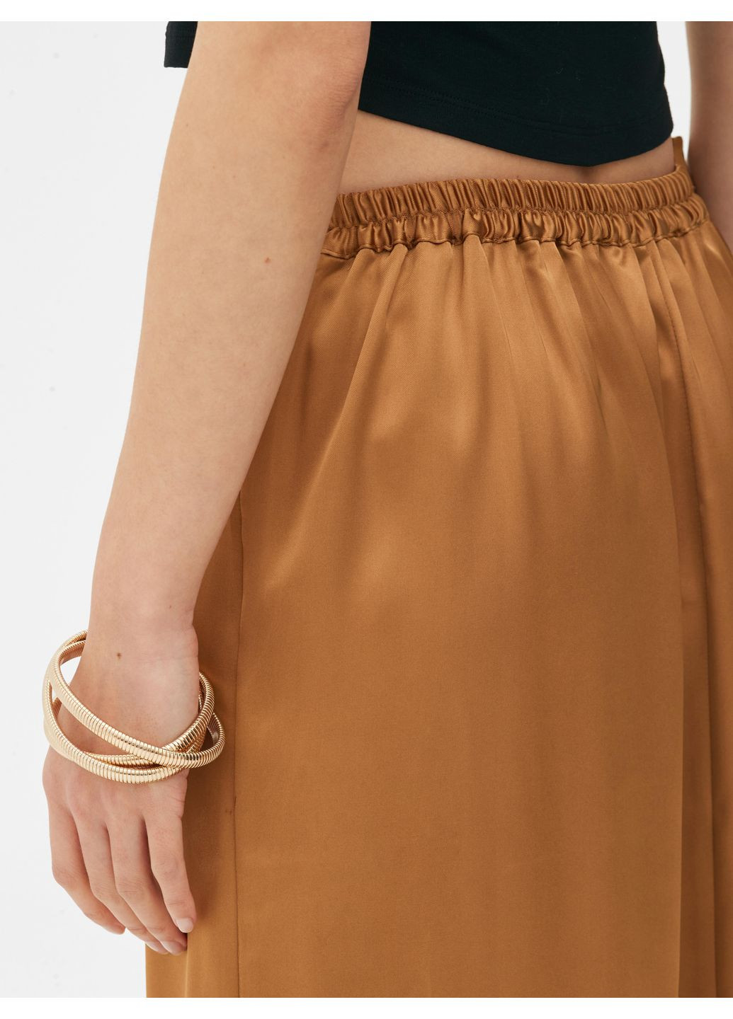 Коричневая юбка демисезон,коричневый, Primark