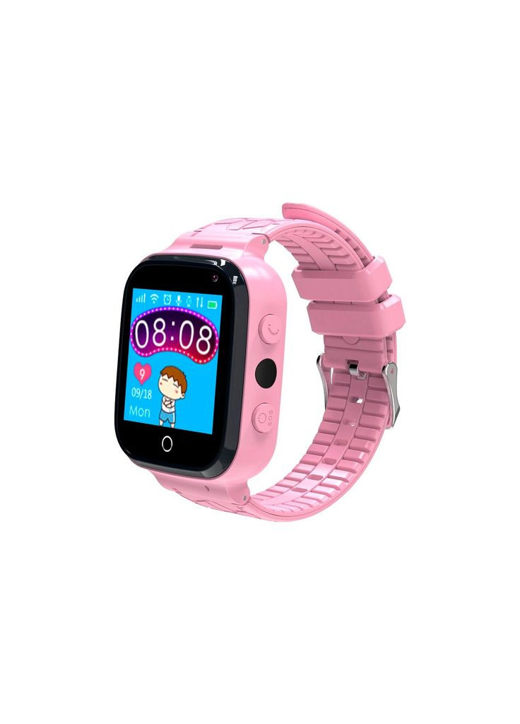 Смарт-годинник Pro GP-PK007 Pink Kids smart watch with GPS tracker Pink) (m440462) Gelius Pro GP-PK007 (Ocean) Pink Kids smart watch with GP (366565438)
