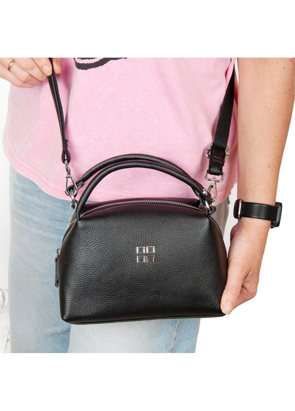 Жіночий молодіжний клатч шкіряний F-5504 pink Alex Rai (340235037)