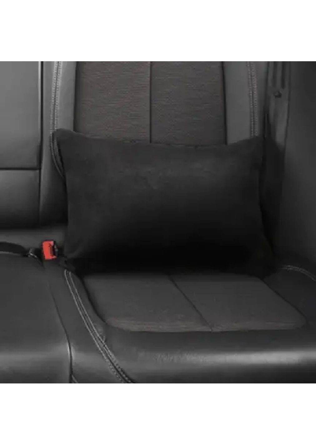 Подушка автомобільна під спину на автокрісло в салон машини автомобіля штучний велюр 42х30 см (479132-Prob) Unbranded (315844237)