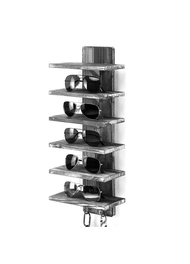 Органайзер для окулярів з дерева Телаві капучино (ОЧК-000509) No Brand (328079224)