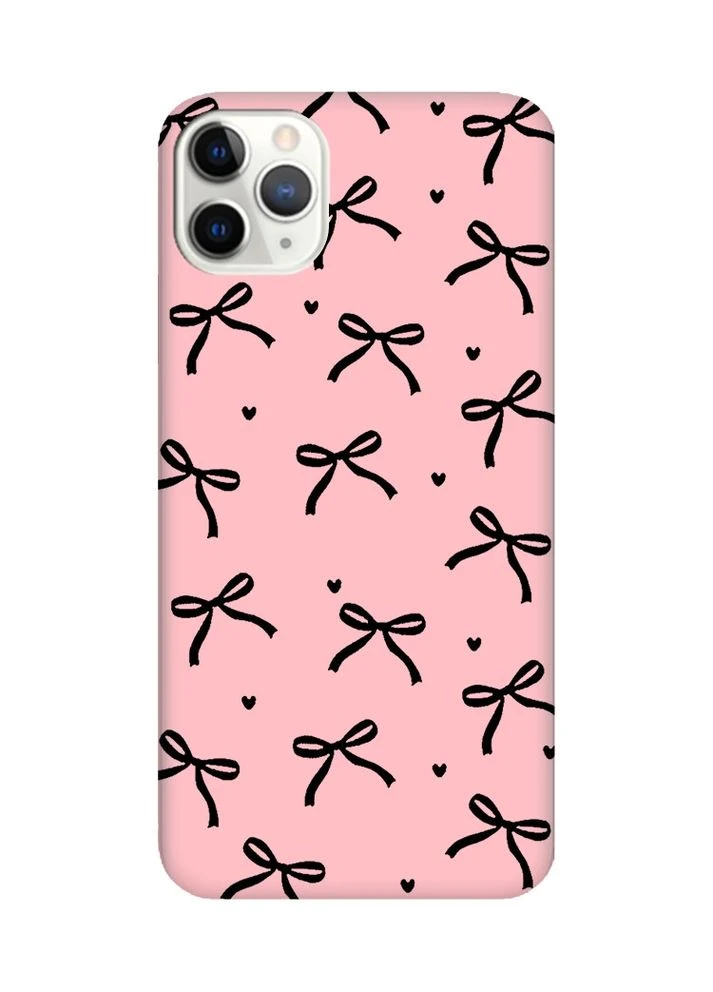 Матовый чехол на iPhone 11 Pro Max (6.5) Бантики (принт 405) Creative (355405238)