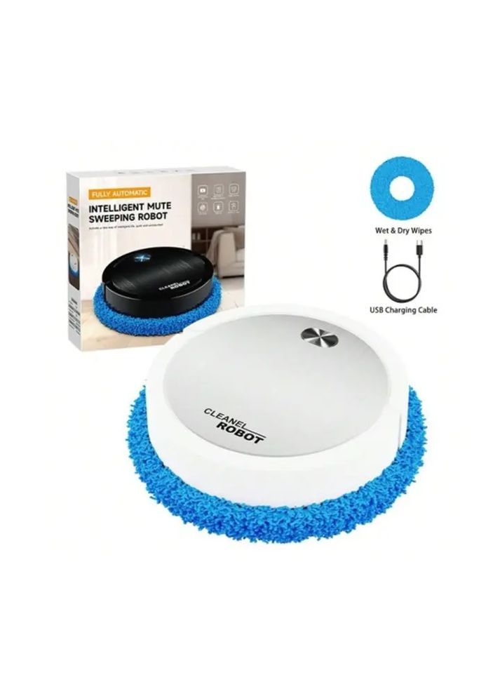 Пылесос-робот круглый аккумуляторный 3 в 1 Vacuum 8088 cleaner LY-541 Esonstyle (363833159)