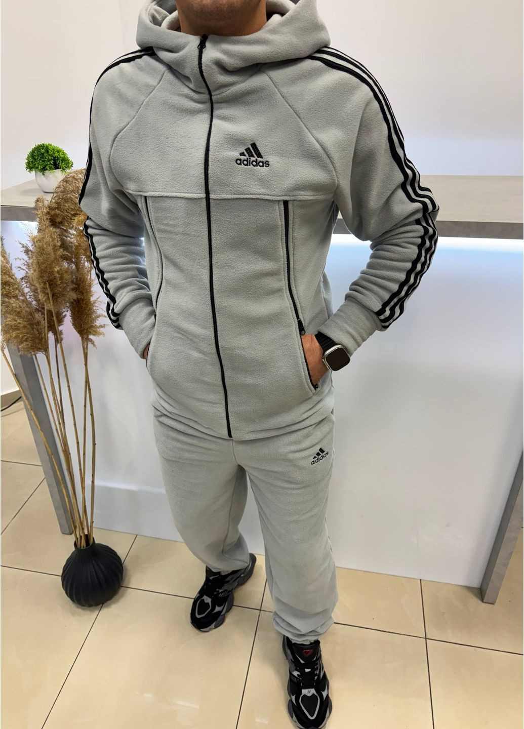 Чоловічій флісовий костюм Гермес (370855651)