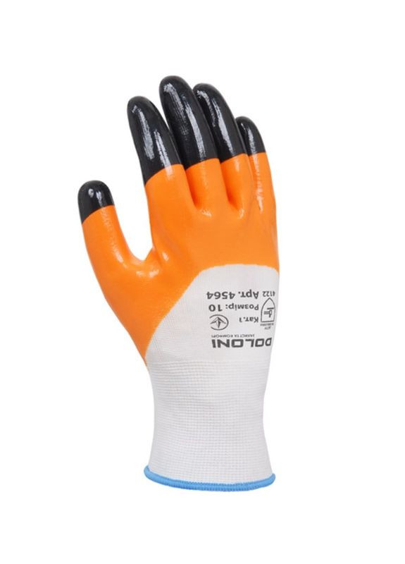 Захисні рукавиці D-OIL (XL/ ) трикотажні з нітриловим покриттям (24343) Doloni (318093165)