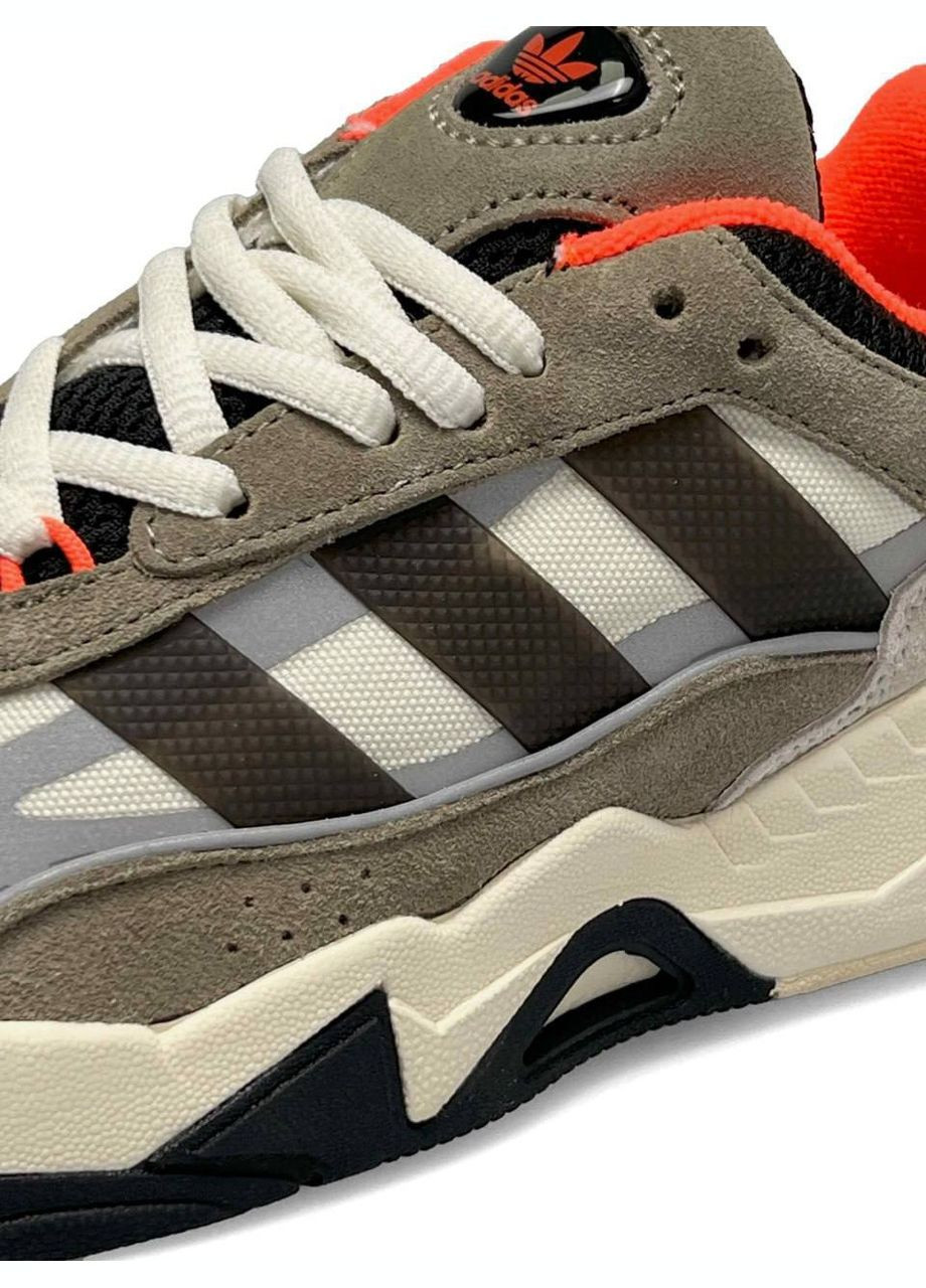 Кросівки жіночі Adidas Originals Niteball 2 Khaki Black No Brand Originals Niteball ll хакі демісезони (309574734)