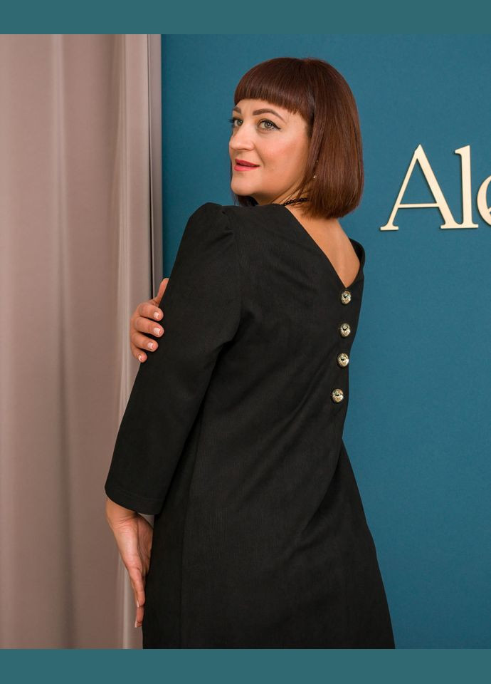 Чорна плаття 14478-2 Alenka Plus