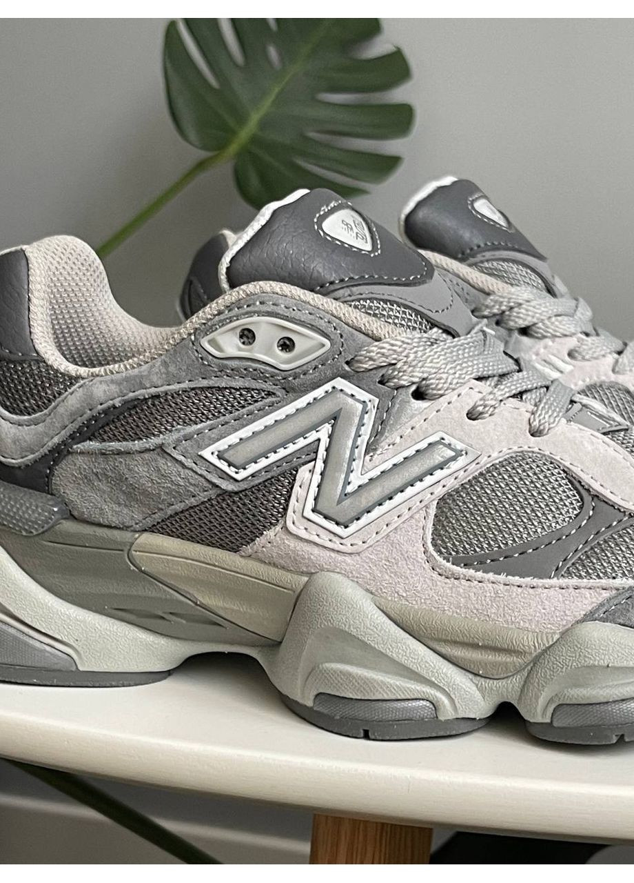 Кросівки жіночі і чоловічі New Balance 9060 shadow grey concrete silver | Нью Беланс 9060 сірі No Brand сірі демісезони (361668014)