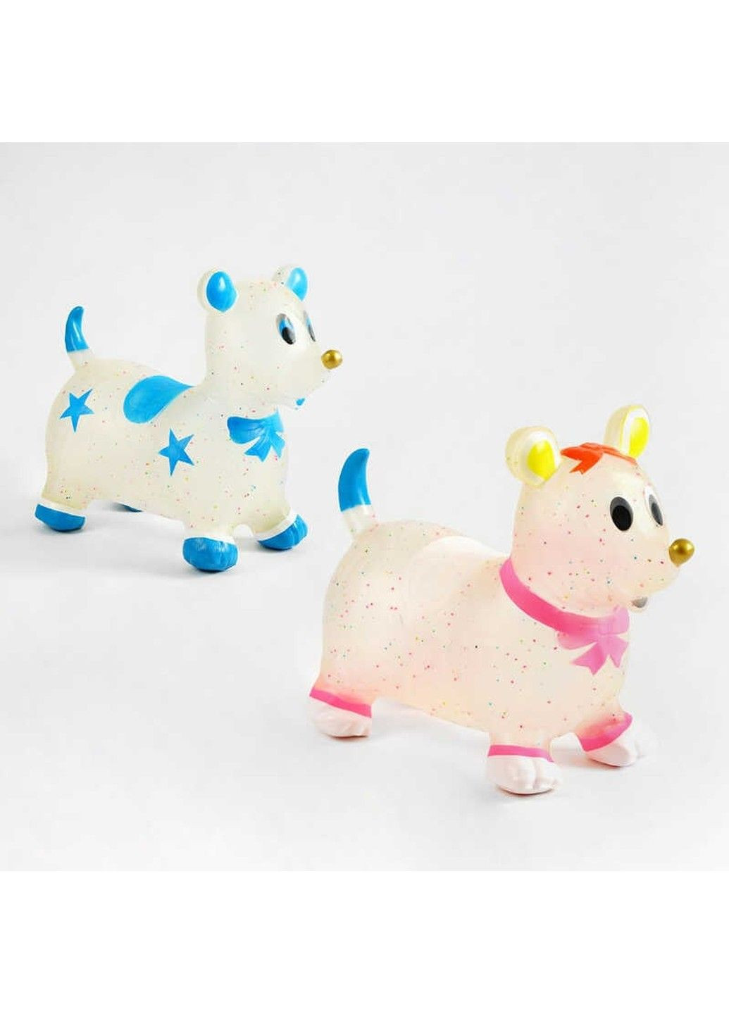 Стрибун резиновый M 48562 (30) 2 вида, "Собачка" No Brand (305824361)